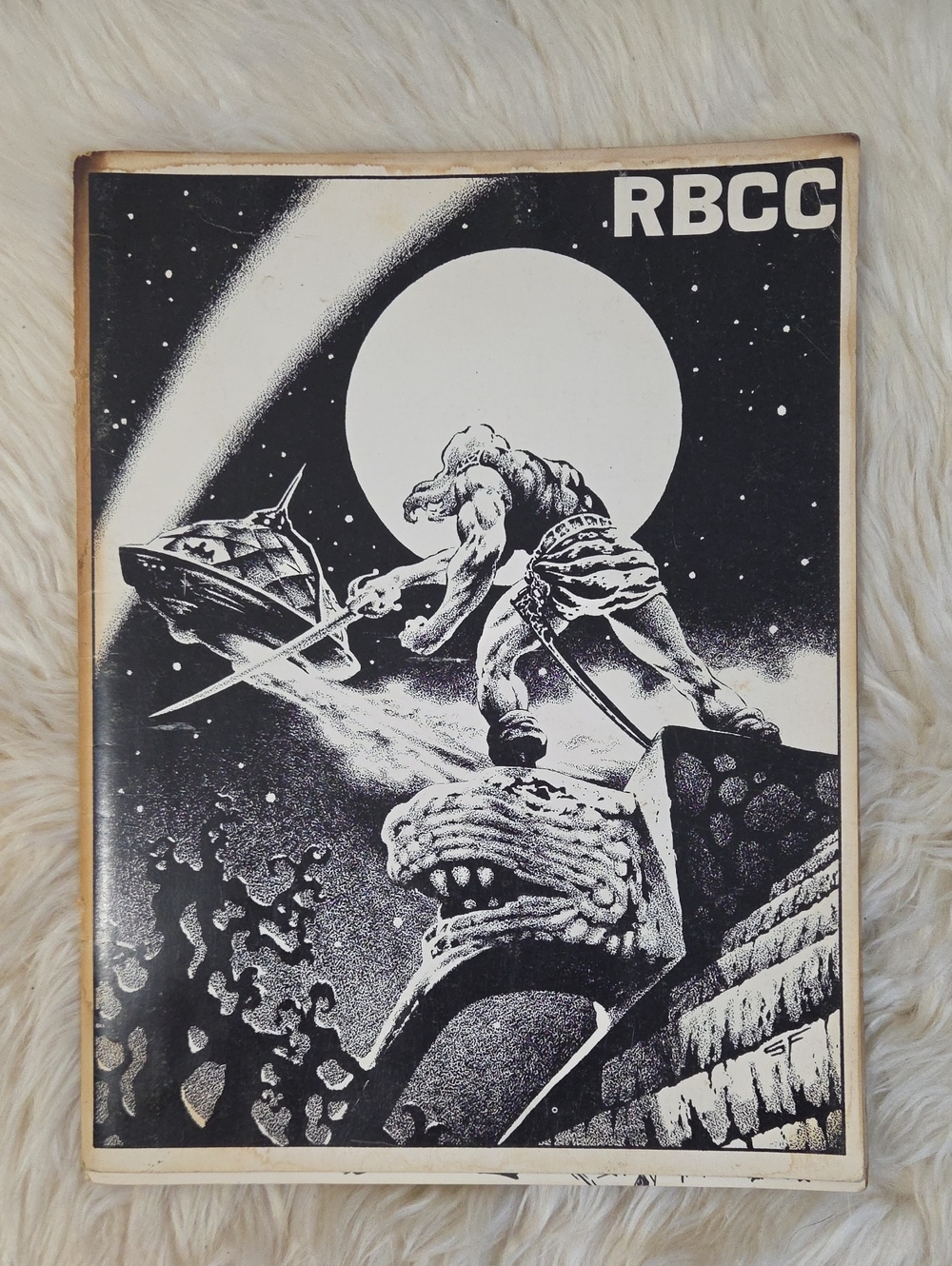 Rocket's Blast Comicollector RBCC #123 Steve Fabian Cover EC Comics Vintage